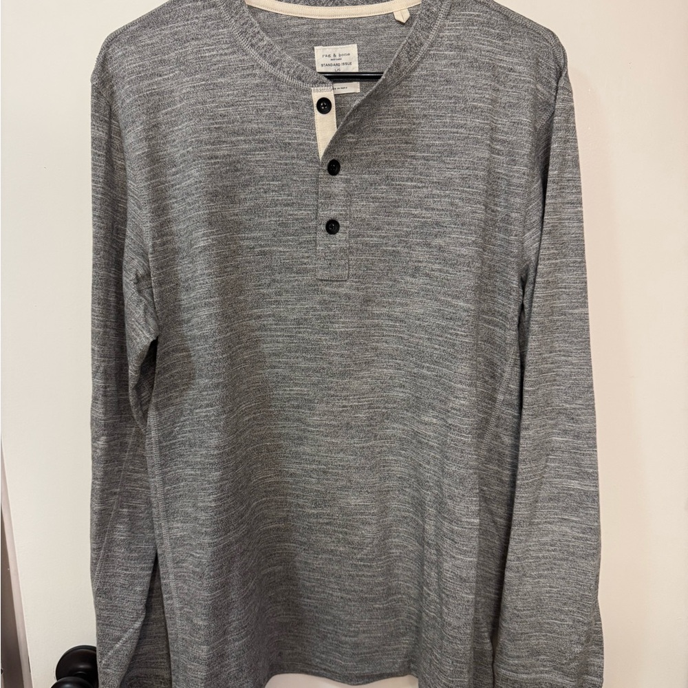 Rag & Bone Long Sleeve Henley